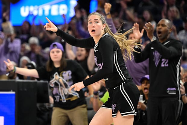 Golden State Valkyries guard Kate Martin