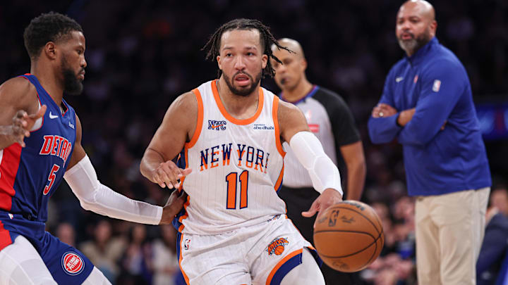 New York Knicks guard Jalen Brunson is a great prop target tonight.