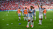 Le match Argentine - Maroc a longtemps été interropmu.