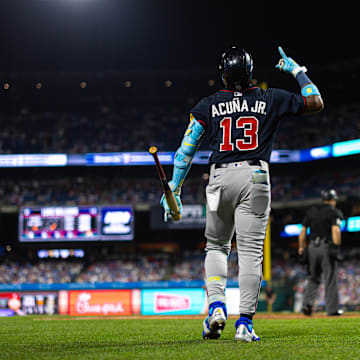Atlanta Braves outfielder Ronald Acuña Jr. is participating in his third Home Run Derby in 2025, this one at his home stadium at Truist Park. 