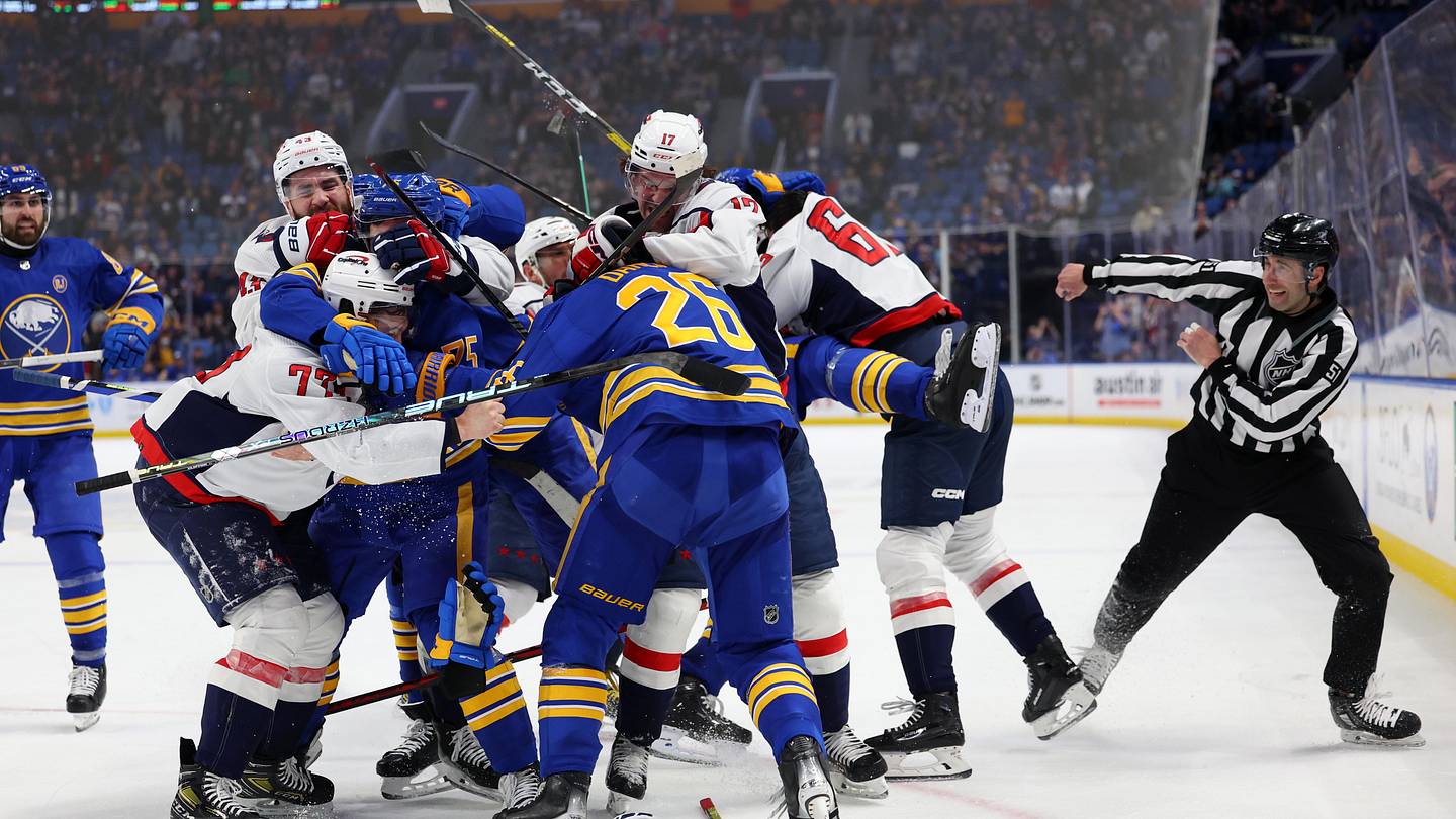 Capitals drop another game in Buffalo - Vimarsana News
