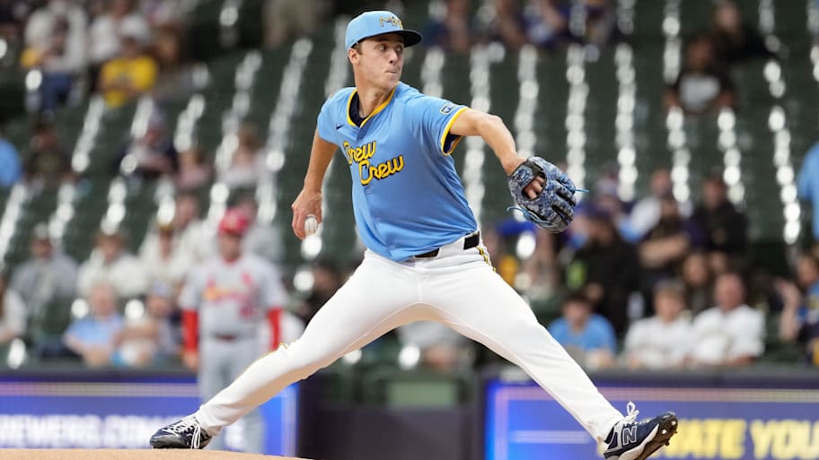 Milwaukee Brewers pitcher Jacob Misiorowski | Jeff Hanisch-Imagn Images
