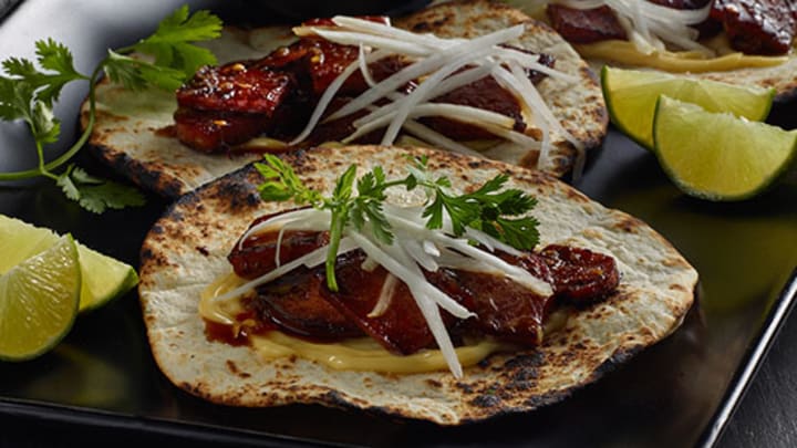 SPAM Korean BBQ Tacos