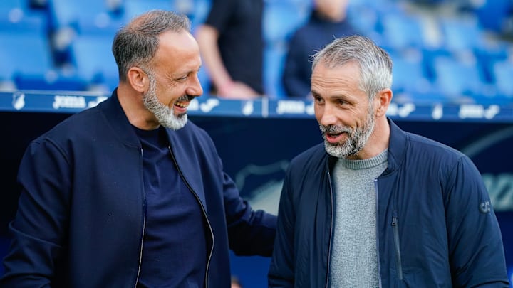 Pellegrino Matarazzo mit Marco Rose