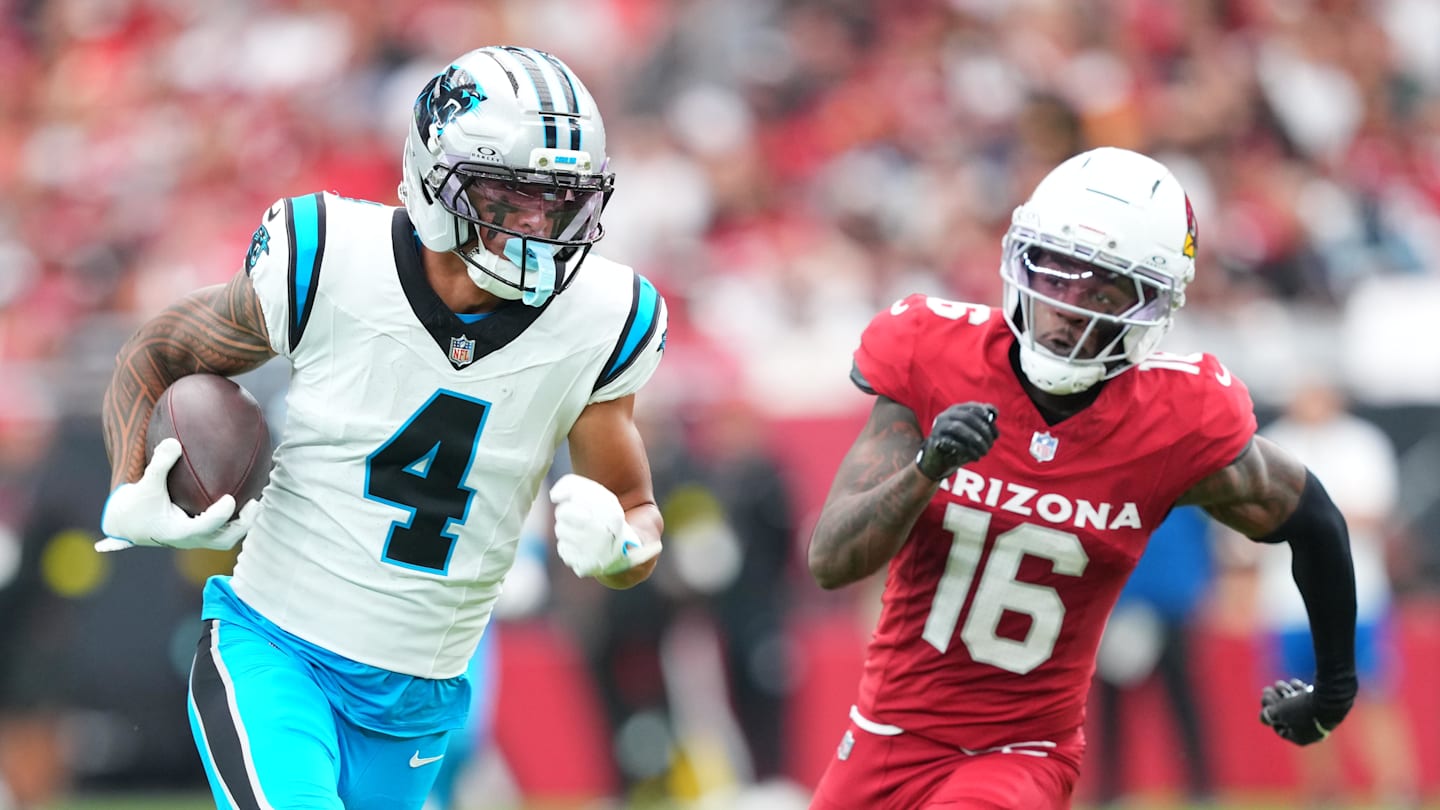 Panthers rookie WR Tetairoa McMillan is off to a historic start thumbnail