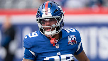 New York Giants running back Tyrone Tracy Jr. 