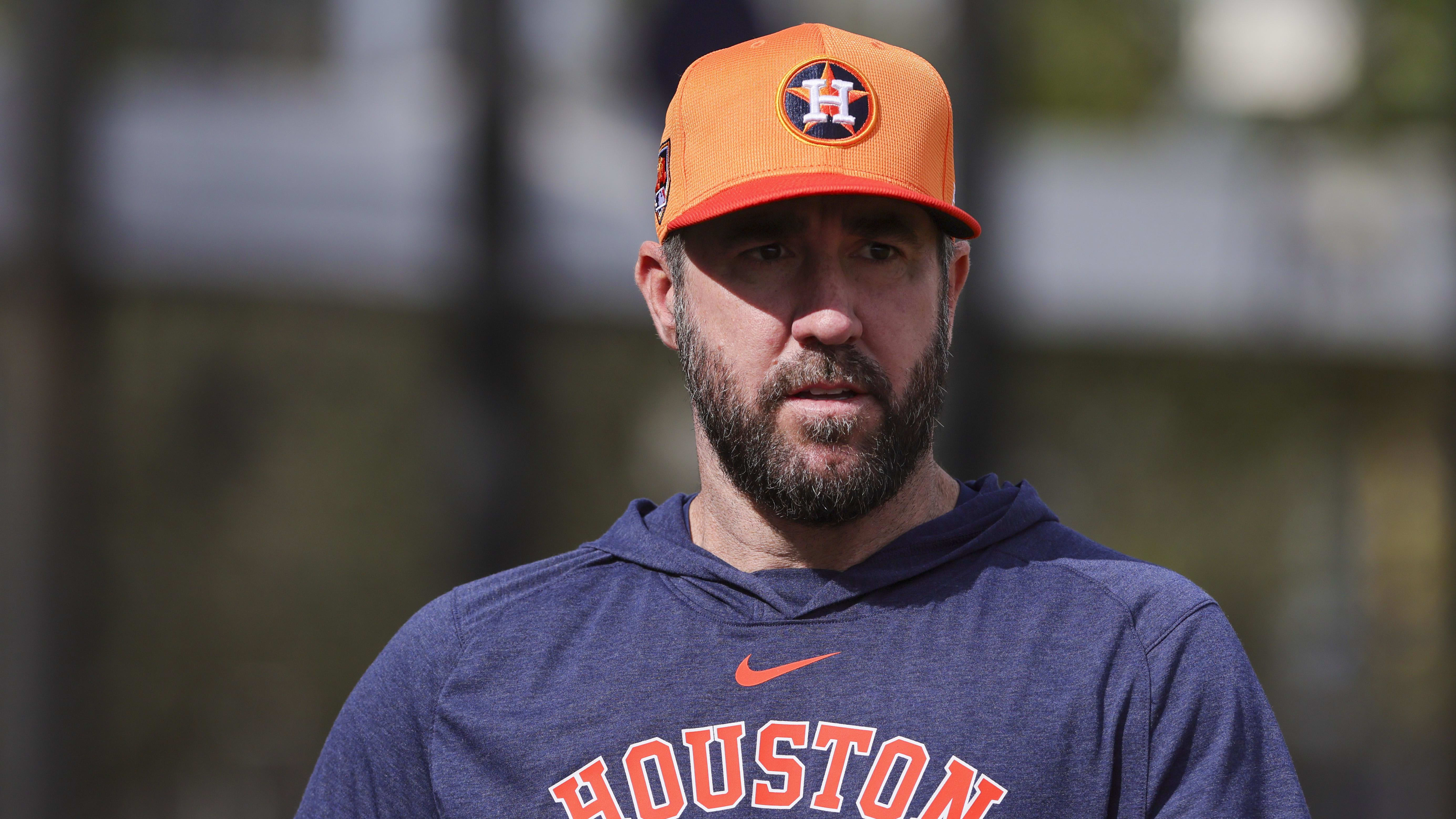 Houston Astros starting pitcher Justin Verlander