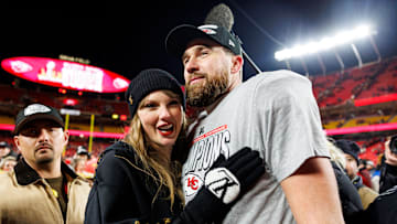 Taylor Swift and Travis Kelce