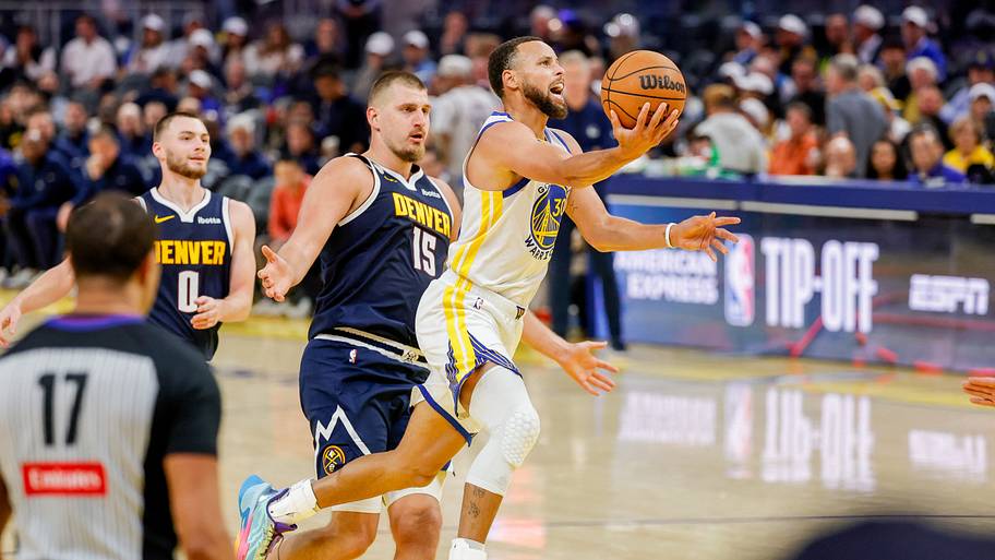 Steph Curry and Nikola Joki