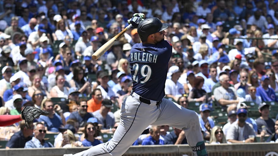 The switch-hitting catcher now stands alone in MLB history.  | Matt Marton-Imagn Images