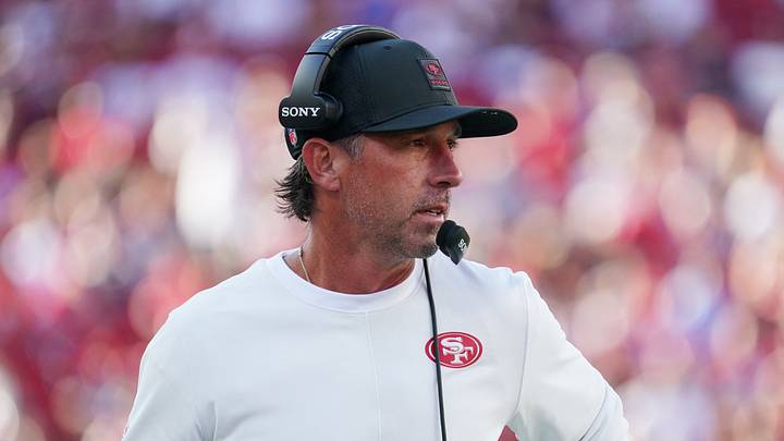 San Francisco 49ers head coach Kyle Shanahan