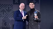 Gianni Infantino und Cristiano Ronaldo