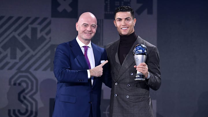 Gianni Infantino und Cristiano Ronaldo Gianni Infantino und Cristiano Ronaldo