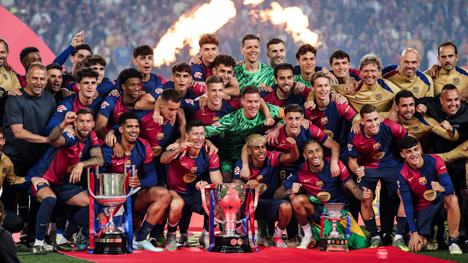 Barcelona clinched the La Liga title posting numbers similar to those of the greatest sides in club history. | IMAGO/NurPhoto