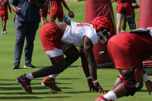 Oklahoma defensive end PJ Adebawore