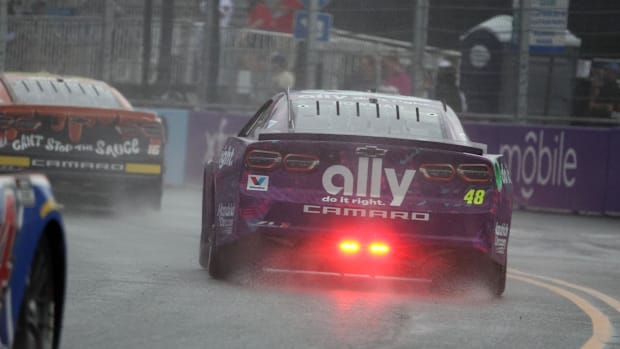 Alex Bowman (48) during the Grant Park 165 at Chicago Street Race. 