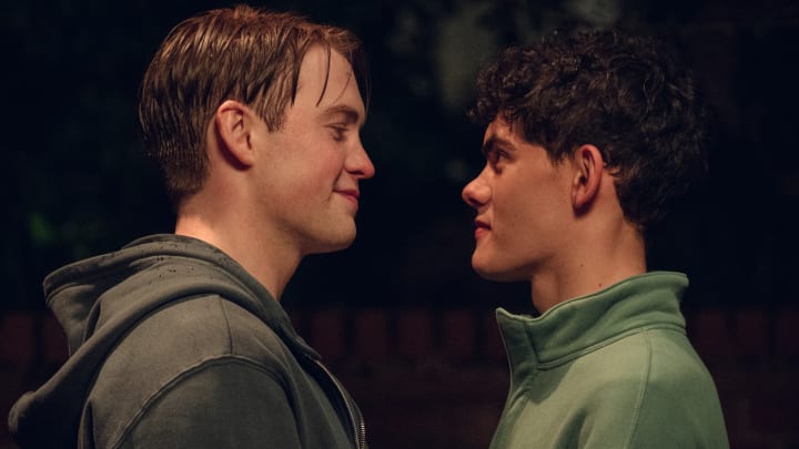 Kit Connor and Joe Locke in Heartstopper season 3