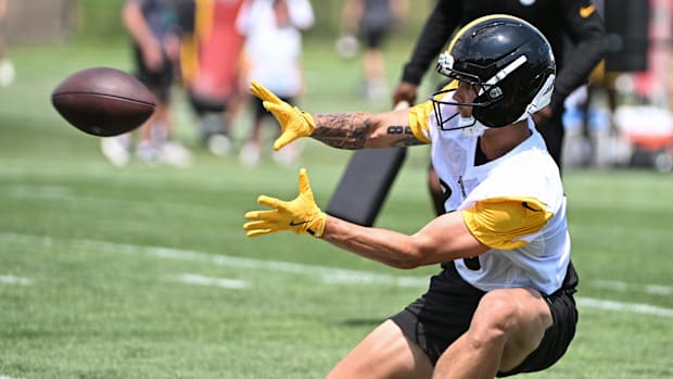 Pittsburgh Steelers wide receiver Roman Wilson