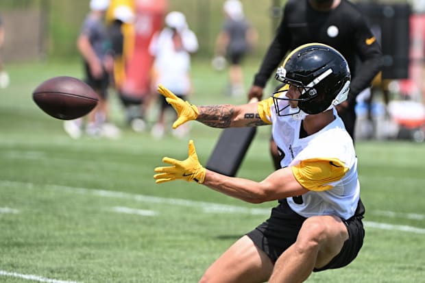 Pittsburgh Steelers wide receiver Roman Wilson