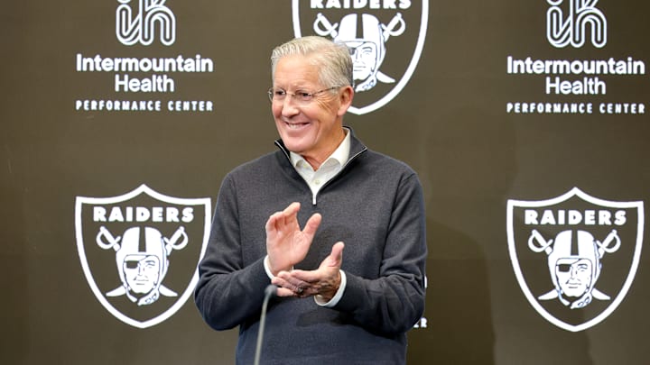 Las Vegas Raiders Introduce Pete Carroll As Head Coach, John Spytek As General Manager