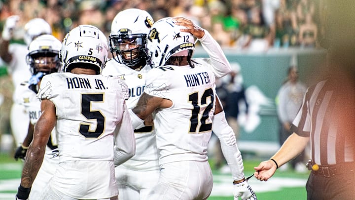 Travis Hunter and Shadeur Sanders are projected to be top 10 picks in the 2025 NFL Draft. Travis Hunter and Shadeur Sanders are projected to be top 10 picks in the 2025 NFL Draft.