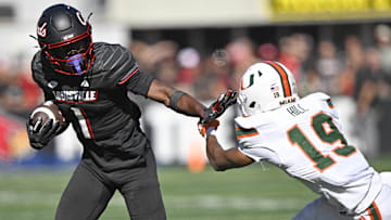 Louisville Cardinals wide receiver Ja'Corey Brooks (1)