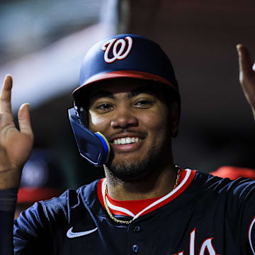 Washington Nationals star James Wood is a great bet to go deep on Monday.