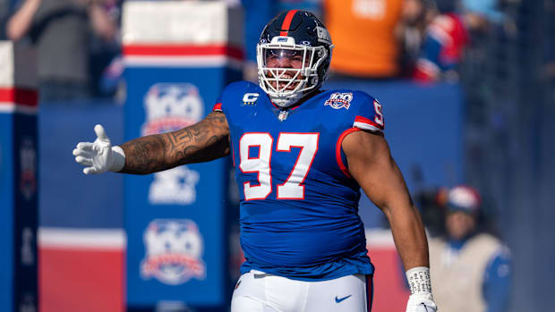 New York Giants defensive tackle Dexter Lawrence II   