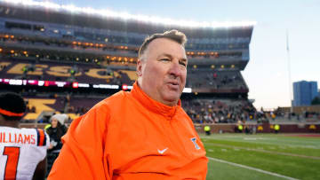 Illinois head coach Bret Bielema