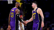 Pese a las presencias de LeBron James y Luka Doncic, los Lakers cayeron en la primera ronda de los playoffs