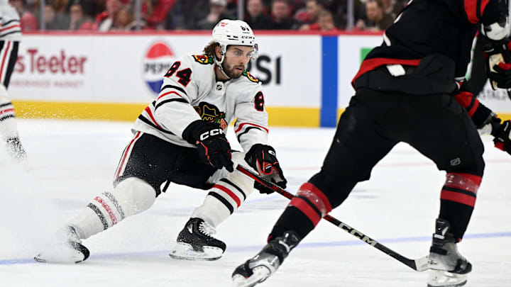 NHL: JAN 30 Blackhawks at Hurricanes