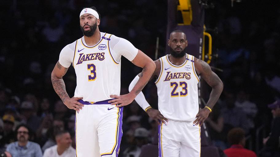 Anthony Davis and LeBron James