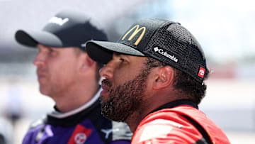 Denny Hamlin, Joe Gibbs Racing, Bubba Wallace, 23XI Racing, NASCAR