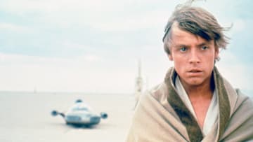 Mark Hamill as Luke Skywalker.