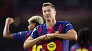 Lewandowski comanda o ataque do Barça
