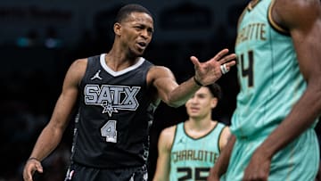 San Antonio Spurs v Charlotte Hornets