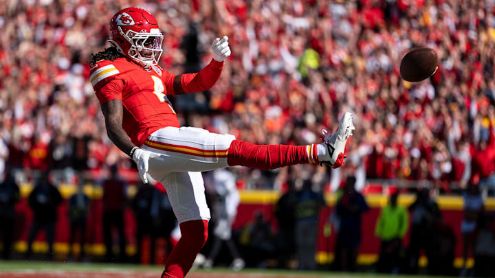 Kansas City Chiefs WR Rashee Rice