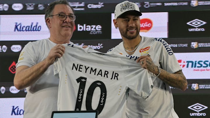Presidente do Santos, Marcelo Teixeira explica acordo para pagamento da dívida com empresa de Neymar
