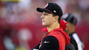 San Francisco 49ers quarterback Brock Purdy on Jan 5, 2025.