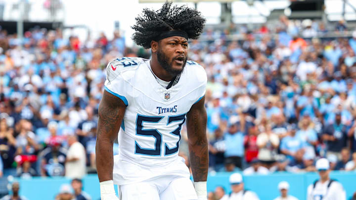 New York Jets v Tennessee Titans. Ernest Jones IV