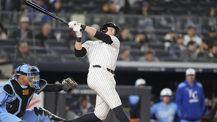 Ben Rice hits a home run