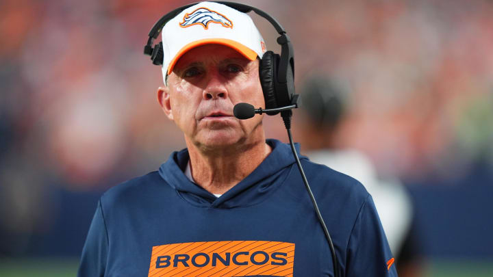 Denver Broncos head coach Sean Payton is the only NFL coach with a sneaker deal.