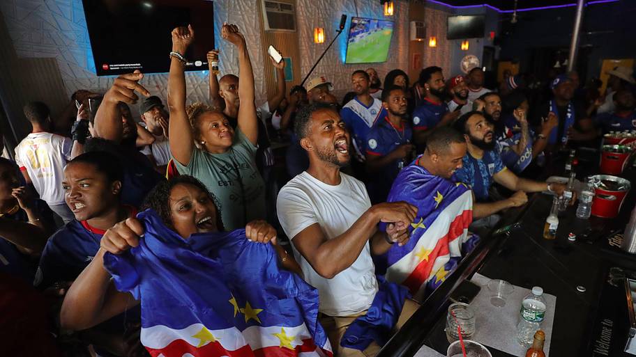 Cabo Verdean fans in Massachusetts
