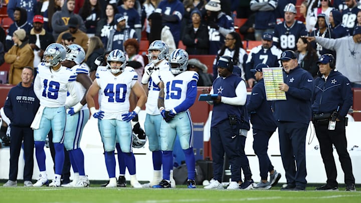 Dallas Cowboys sideline