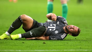 Kane had to be substituted against Bayer Leverkusen