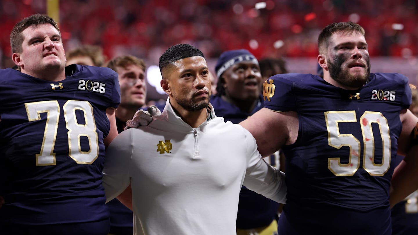 Track Notre Dame Football’s 2025 OffSeason Roster Moves