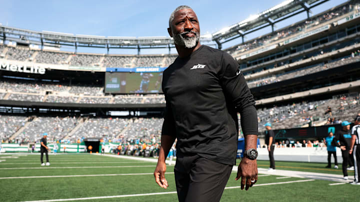 New York Jets head coach Aaron Glenn