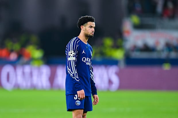 PSG midfielder Warren Zaïre-Emery 