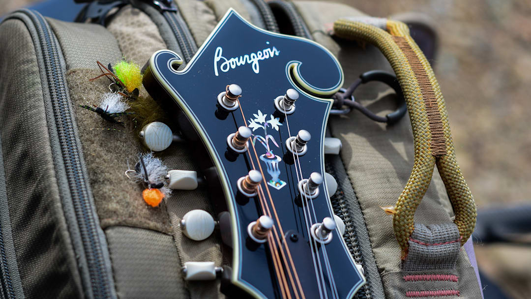 Mandolins & dry flies - a match made in heaven. 