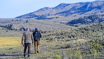 The Lamar Valley in Yellowstone National Park